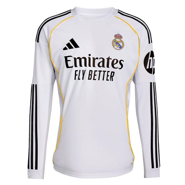 Tailandia Camiseta Real Madrid 1ª ML 2025 2026